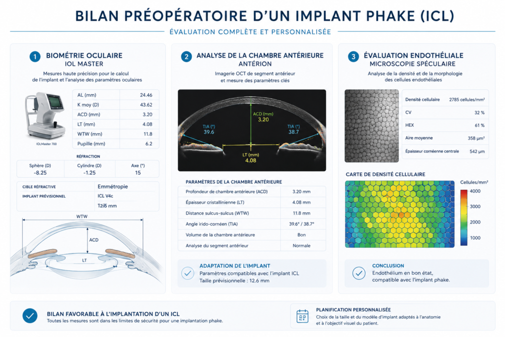 Implant phake ICL bilan